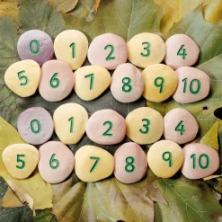 Yellow Door® Tactile Alphabet & Number Pebbles