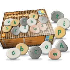 Yellow Door® Tactile Lowercase Alphabet Pebbles