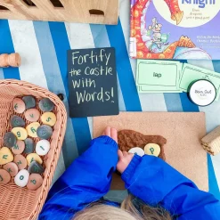 Yellow Door® Tactile Lowercase Alphabet Pebbles