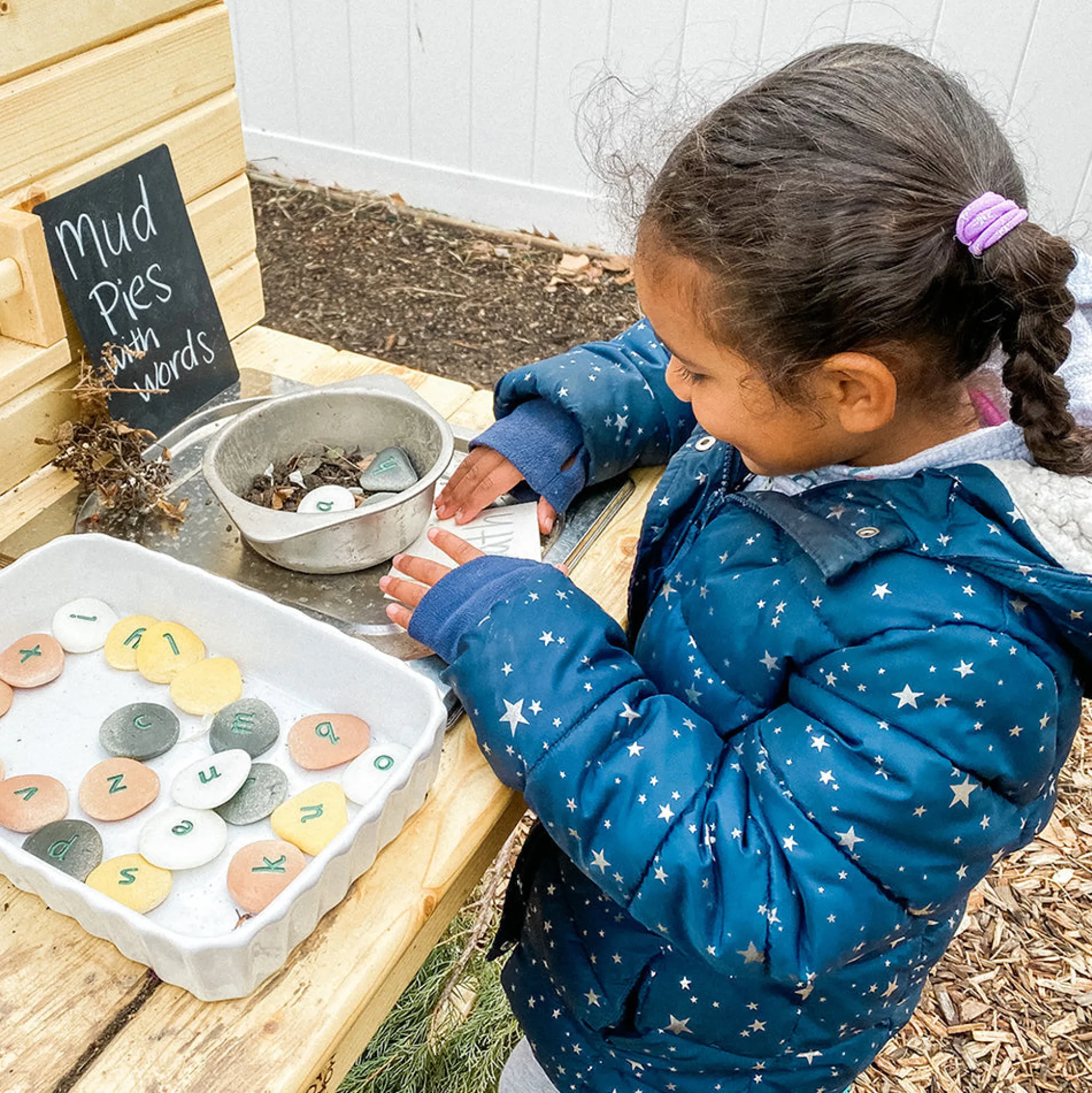 Yellow Door® Tactile Lowercase Alphabet Pebbles
