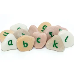 Yellow Door® Tactile Lowercase Alphabet Pebbles