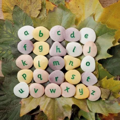 Yellow Door® Tactile Lowercase Alphabet Pebbles