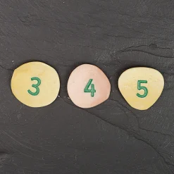 Yellow Door® Tactile Number Pebbles