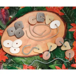 Yellow Door® Tactile Threading Pebbles Set