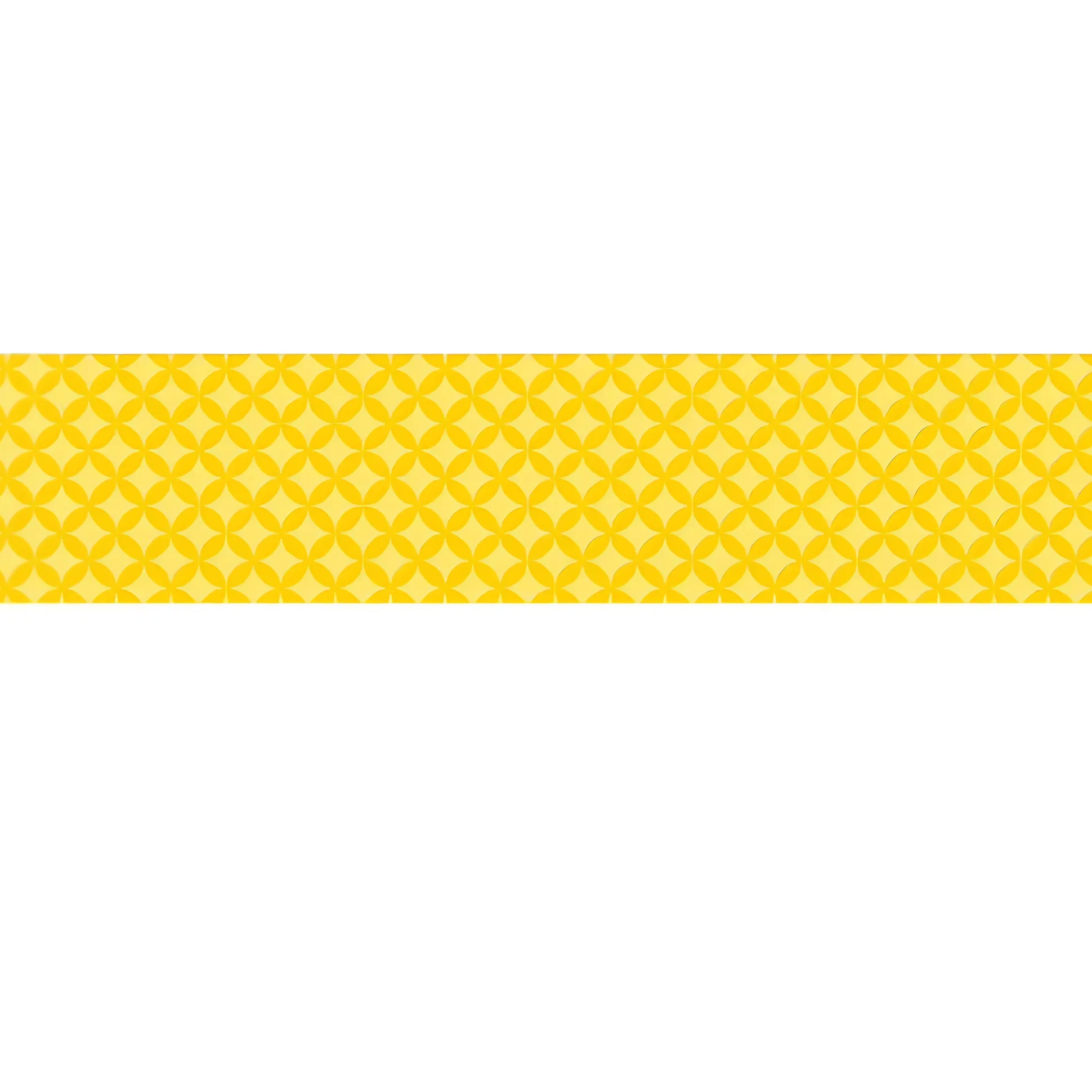 Yellow Medallions Bulletin Board Border, 35 Feet