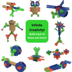YOX® Megabuilder Classroom Kit | 152-Piece STEM Construction & Creative Building Set